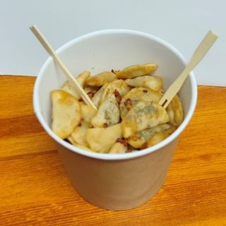 Смажені вареники з курятиною