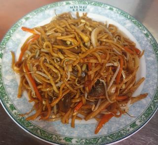 Massa Grossa Simples - Legumes e Ovo