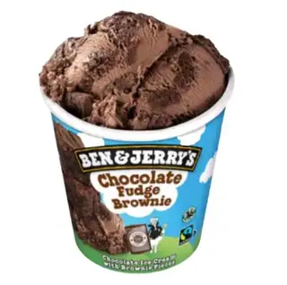 Helado Chocolate Fudge Brownie Ben&Jerry'S Tarrina 465 Ml.