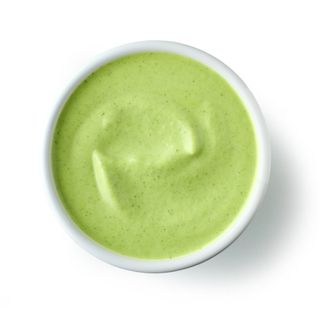 Crema de calabacín con manzana