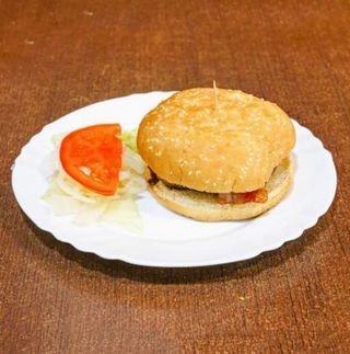 Hamburguesa con Queso y Bacón