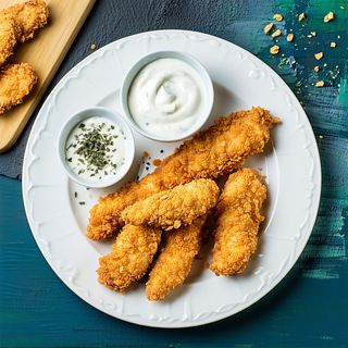 Хрупкави пилешки пръчици