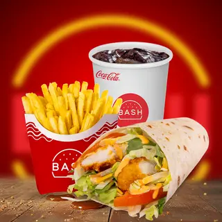 Crispy chicken wrap veliki meni