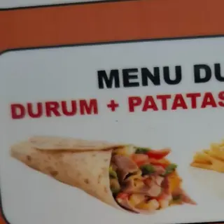Menú durum de ternera 