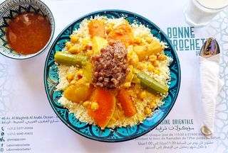  Couscous végétarien (légumes et tfaya)