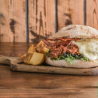 Hamburguesa La Pulled Pork