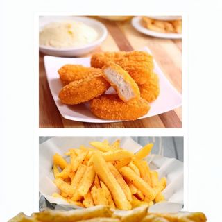 PACK KIDS  : Chicken nuggets pannée +frite