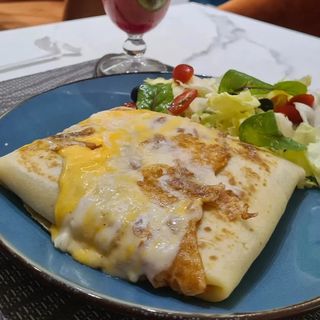 Crêpe viande hachée 