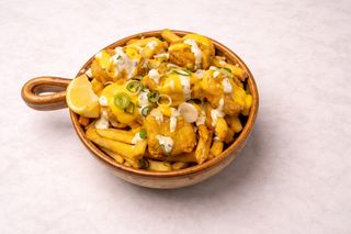 Calamari Loaded Fries + Coca Cola COMBO