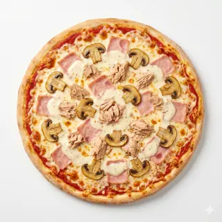 Pizza Carbonara, Mediana
