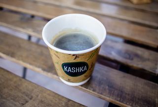 Американо з молоком