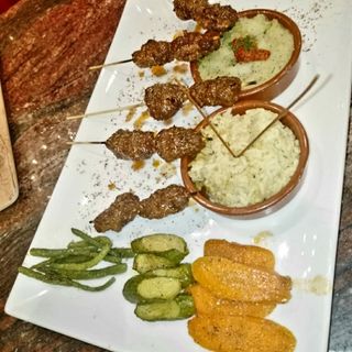 Brochettes Viande Hachée