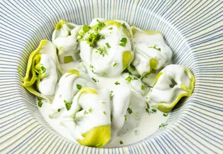 Ravioli Ricota Espinacas