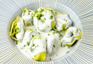 Ravioli Ricota Espinacas