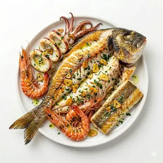Parrillada De Pescado P/persona