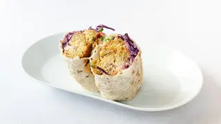 Falafel kebab w picie