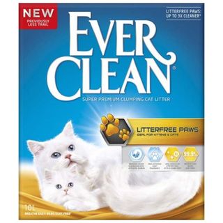 EVER CLEAN Litterfree Paws gudvajući mineralni posip za mačke, s mirisom, 10L (KOD EVLIPA1000)