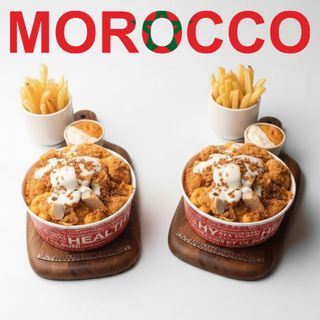 2 Tacos Bowl Cordon Bleu avec frites