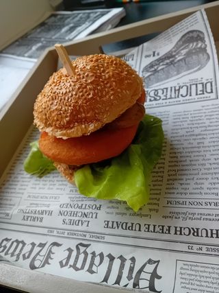 Burger kurczak