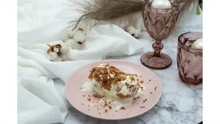 Desert profiterol bianco
