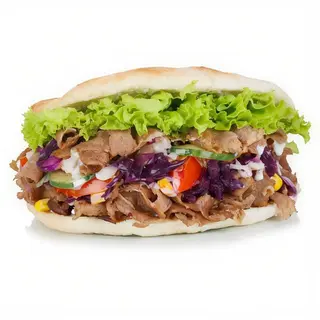 Döner kebab de ternera