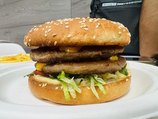 Doppio cheeseburger menù