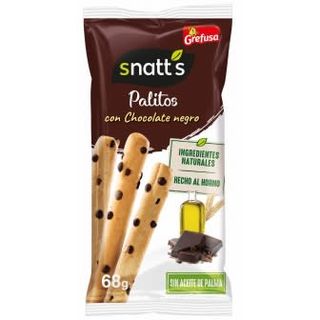 Snatts Chocolate Palitos 68 grs