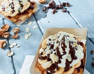 Gaufre Banana Split