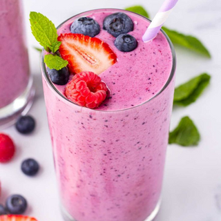 jus de fruits rouges 