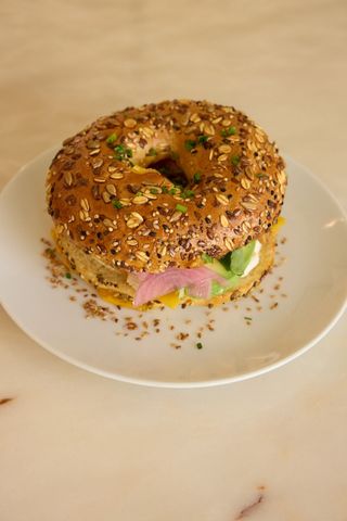 Bagel Halloumi