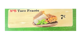 Nª 8  Taco Francés