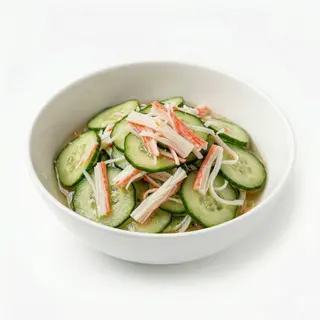 Salata de castraveti cu crab