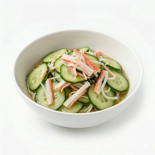 Salata de castraveti cu crab