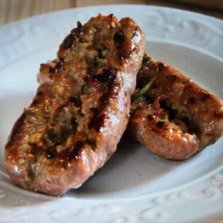 Salchicha a la plancha