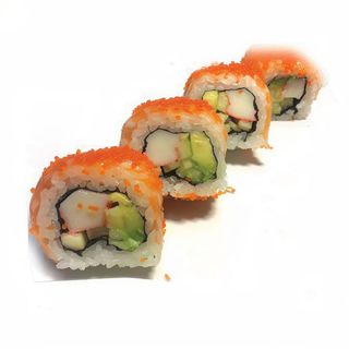 104. Surimi Tobiko Roll Uramaki (8 Uds.)
