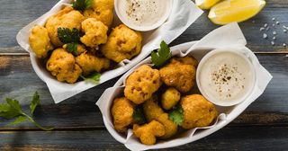 Pohana cvjetača ili brokula sa tartarom