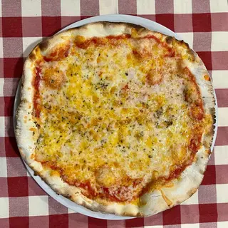 Pizza cuatro quesos