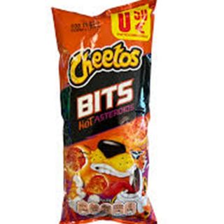 Cheetos bits hot asteroids