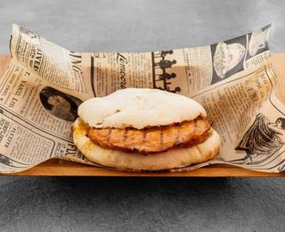 Panino con Hamburger di Salsiccia 150gr