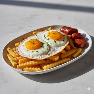 Huevos Camperos Con Chorizo