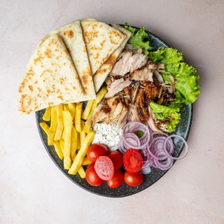 Pileći giros - yumbo porcija