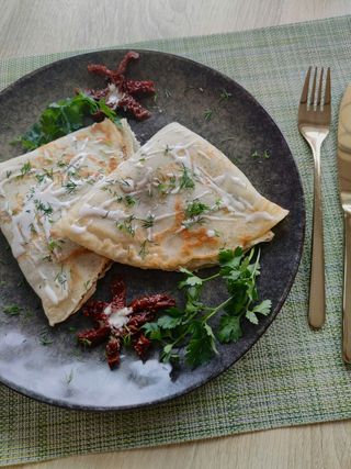 Naleśniki ze szpinakiem