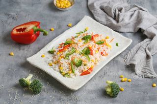 Բրինձ բանջարեղենով