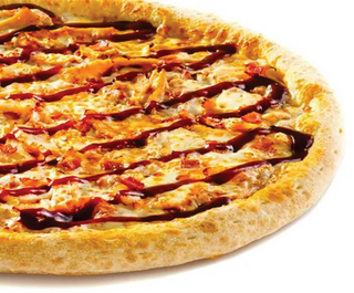 Цыпленок Барбекю на традиционном тесте 40 см 