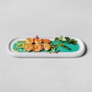 307 Spiedini di gamberi alla griglia