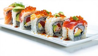 Uramaki avocado tuna - 8 pezzi
