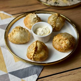 Манты жареные