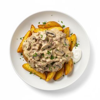 Patatas strogonoff
