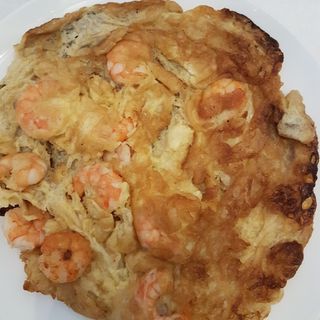 36. Tortilla De Huevos Con Gambas