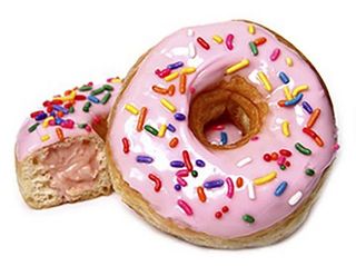 Пончик Donut STRAWBERRY CREAM (123g)